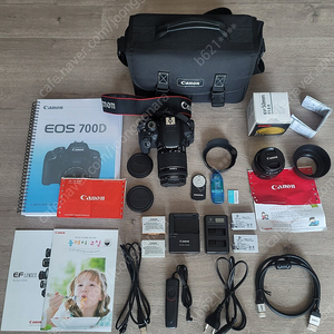 캐논 700d(6,300컷), stm 번들, 점팔 렌즈