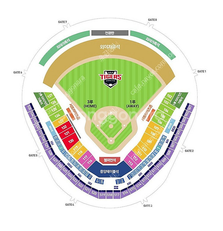 4.13 기아타이거즈 vs SSG랜더스 챔피언스필드 1...--0