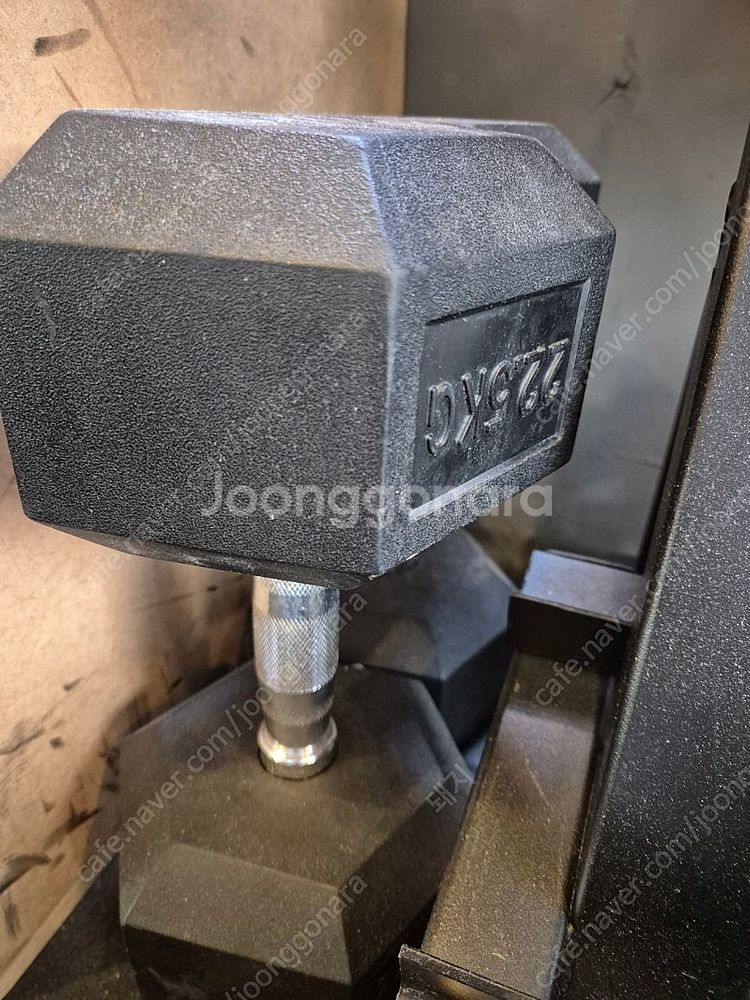 육각덤벨 아령 17.5kg 22.5kg 30kg 한쌍씩...--0