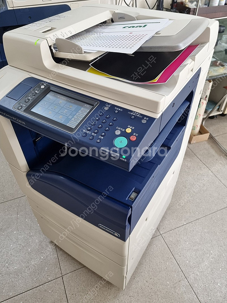 제록스 A3 칼라복합기 2263 팩스, 복사, 프린터,...--4
