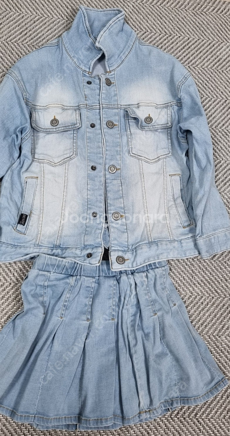 여아130 청잠바,청치마,청바지 3종--1