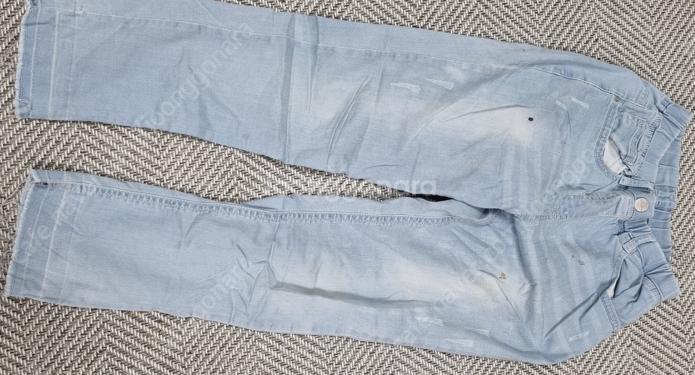 여아130 청잠바,청치마,청바지 3종--7