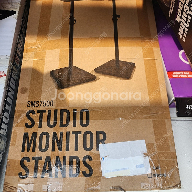 온스테이지 스피커 스탠드 SMS7500B(미사용)--1