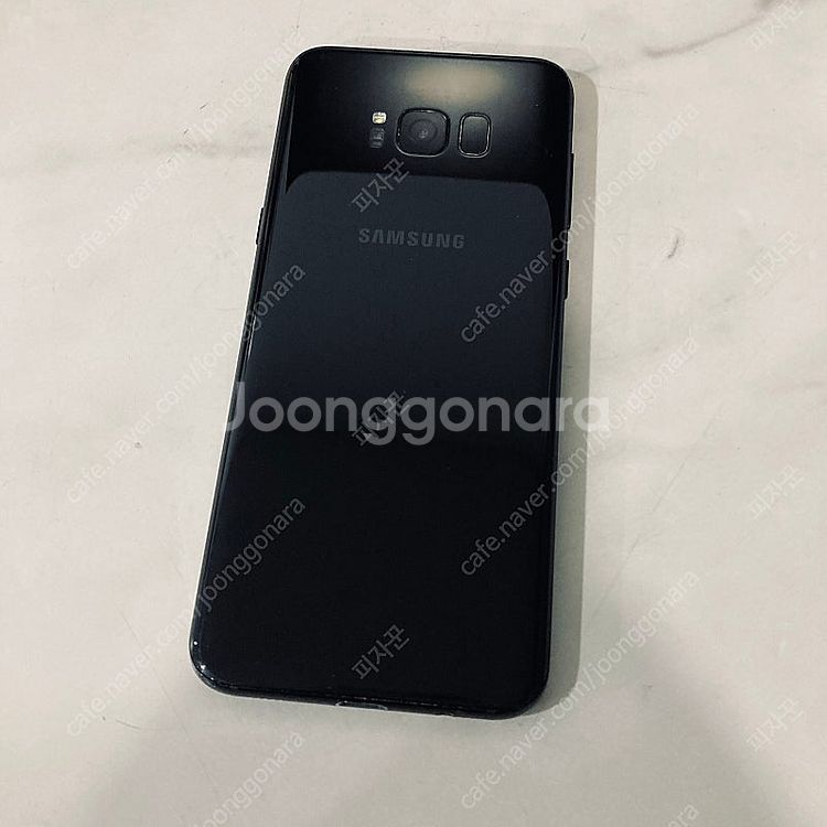 갤럭시 S8플러스 블랙 128기가 외관깨끗! 4만5천원...--0