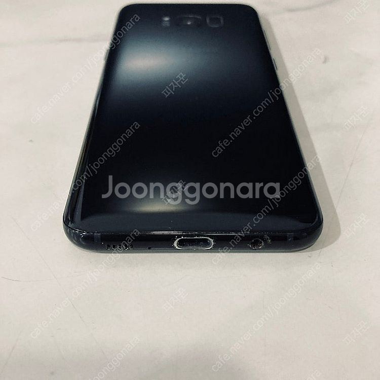 갤럭시 S8플러스 블랙 128기가 외관깨끗! 4만5천원...--2