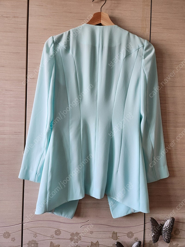 린 민트자켓 2사이즈 66사이즈 이미지