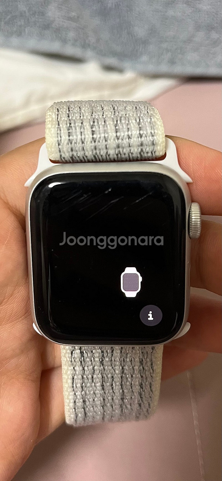 애플워치 SE 2세대 40mm 실버 GPS 팔아요!!!--2