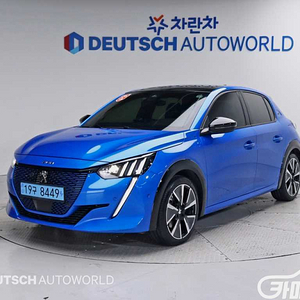 [푸조]e-208 GT Line 2021 년 전기 중고차 전액할부 중고차리스 중고차수출