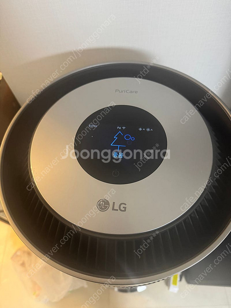 lg 퓨리케어 오브제 공기청정기 팝니다--1