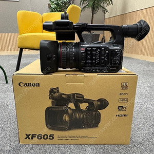 [CANON] 캐논 XF605 프로 캠코더