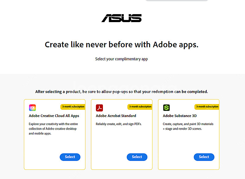 Adobe 어도비 3개월권--0