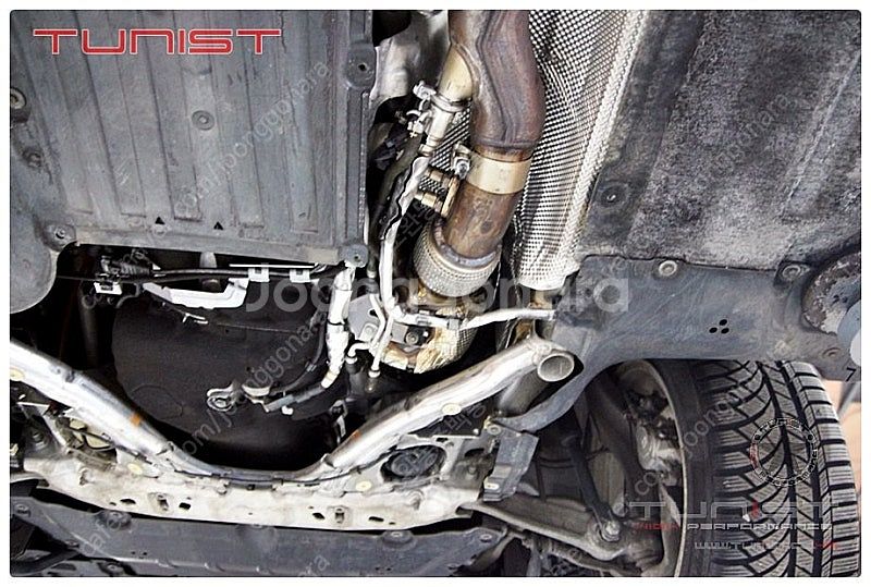 BMW G30 520D 순정 머플러 배기 파손된 벨로우...--3
