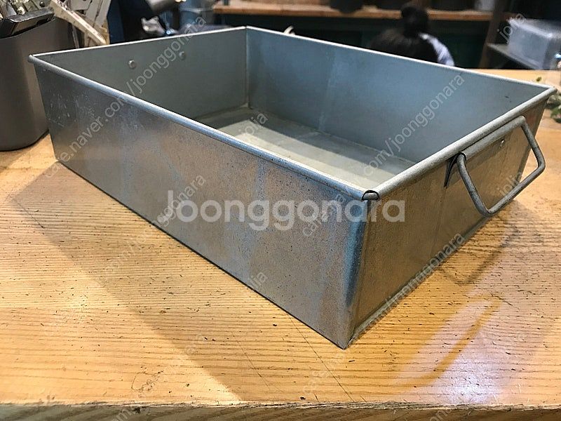 양철 빈티지 수납함, 트레이, 보관함,공구함--2