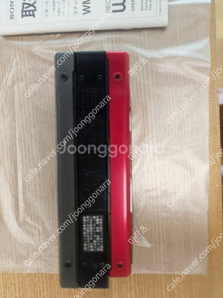 SONY WM-W800 더블데크 워크맨 미사용 박스 F--7