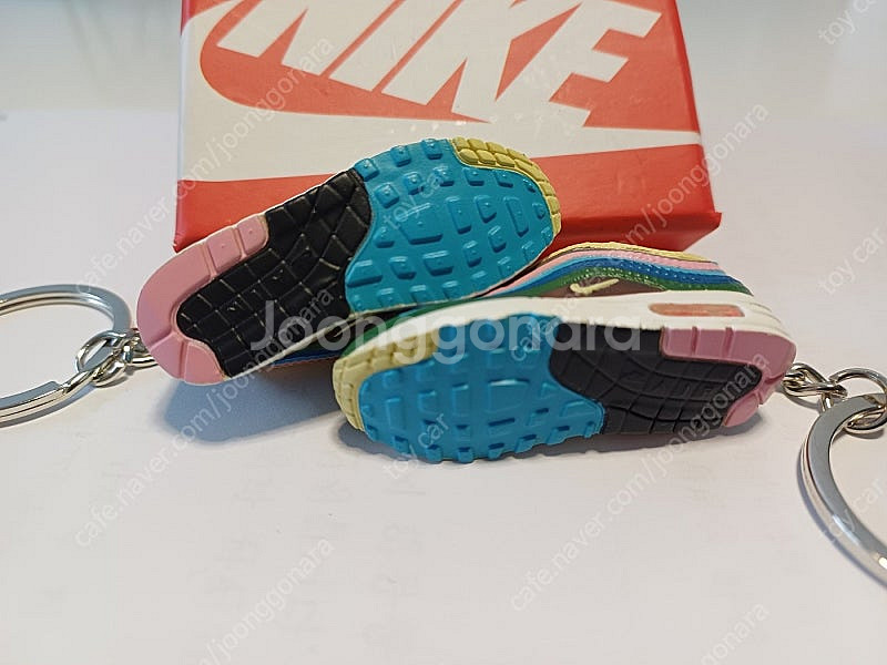 나이키 션우더스푼 션맥스 키링 키홀더 한켤레 (2개)+전용박스 새상품--4