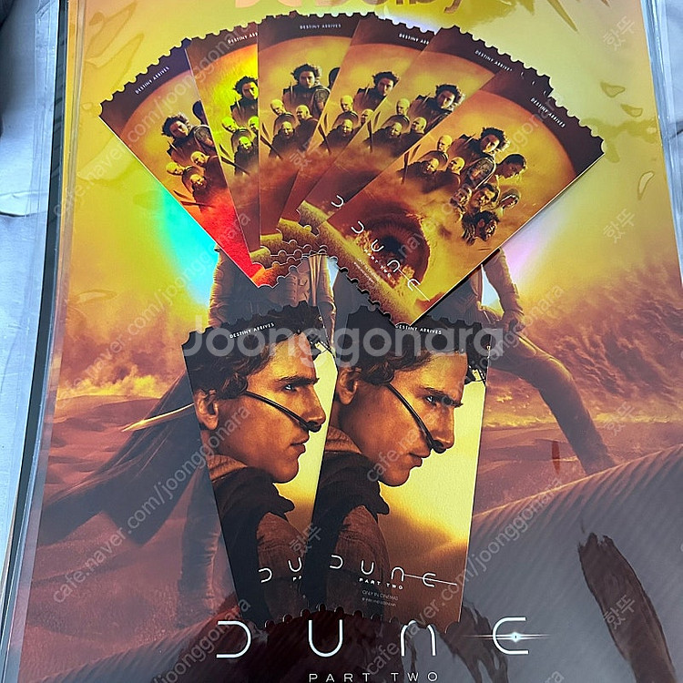 각종 영화 굿즈 팝니다. 듄 듄2 탑건2 IMAX 4D...--6