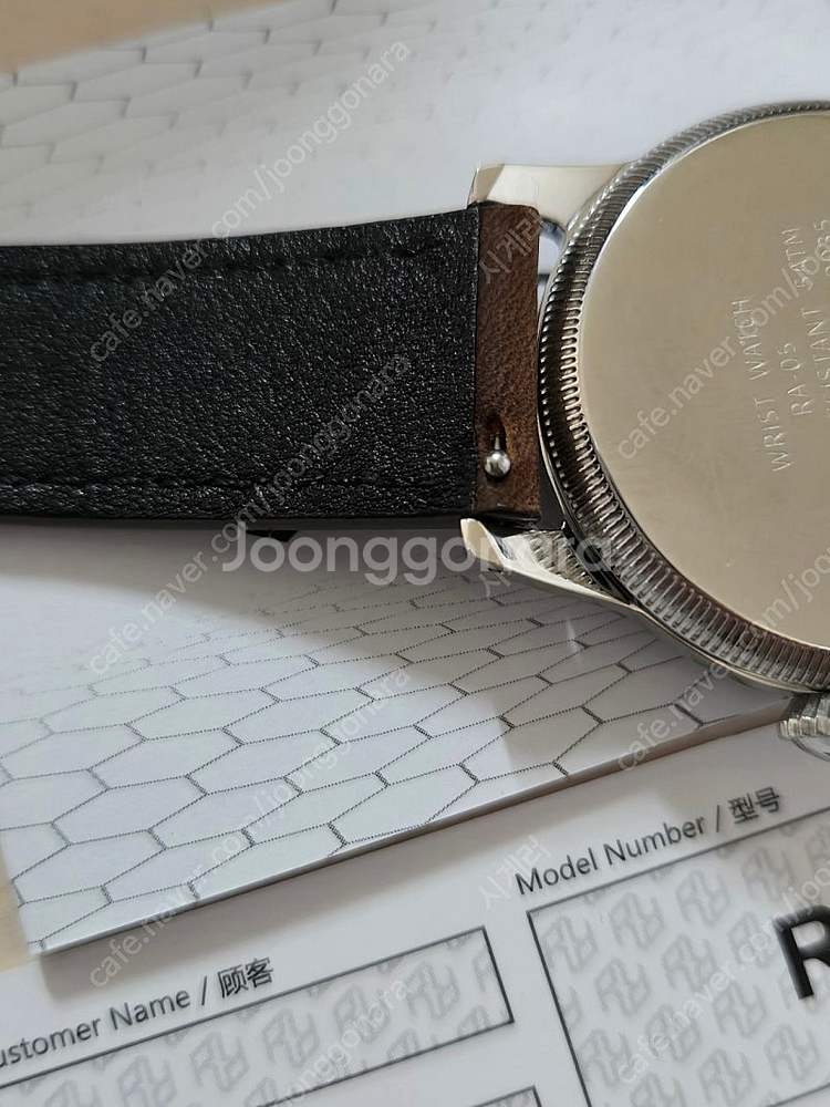 (미사용) 알던애 ra05 (6.25전쟁 시계)스트랩 6개 서비스로 제공--2