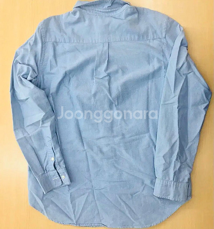 XL18-20사이즈 폴로랄프로렌 빅포니 데님청카라긴팔셔...--3