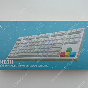 앱코 AK87H 텐키리스 홀리판다 V2 기계식 키보드