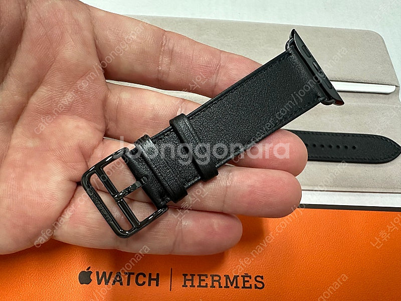 애플워치 에르메스 누아르 싱글 44mm 45mm--2