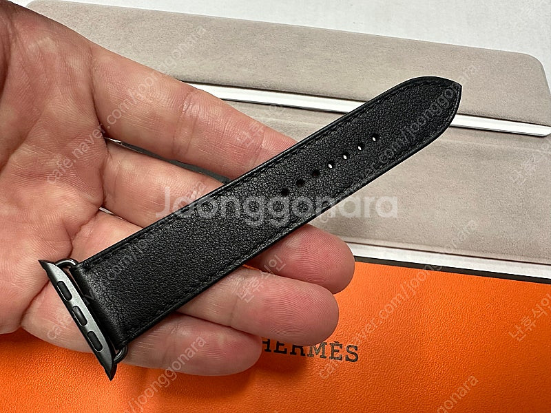 애플워치 에르메스 누아르 싱글 44mm 45mm--3