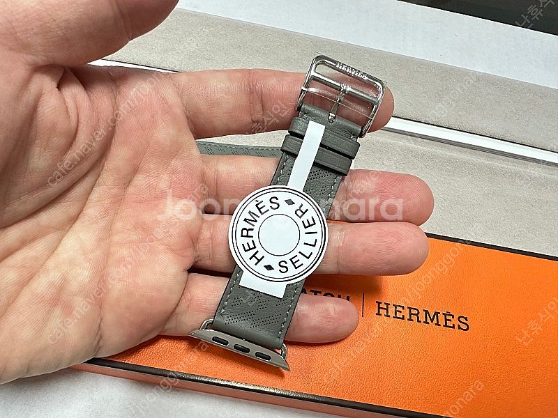 애플워치 에르메스 H로고 다이애그널 44mm 45mm--1