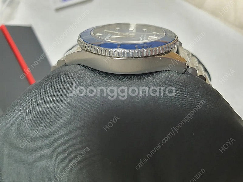 티쏘 씨스타 1000 36mm 쿼츠 블루 시계--6