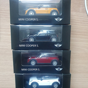 1/64 64스케일 1:64 다이캐스트 미니쿠퍼S BMW 정품 판매합니다.
