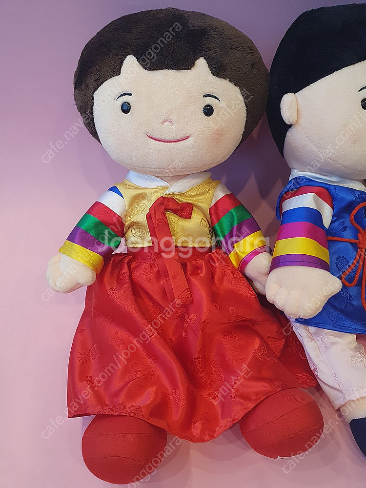 한복입은우리나라인형--3