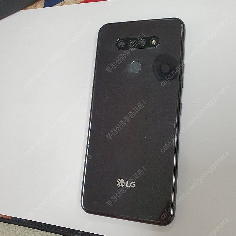 201805 LG Q51 블랙 32기가 U+ 무잔상중고...--0