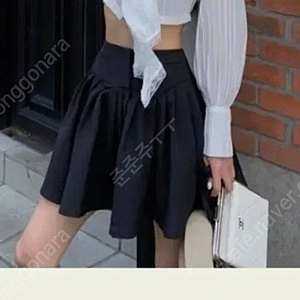 서쿠키 포인트 플레어 스커트