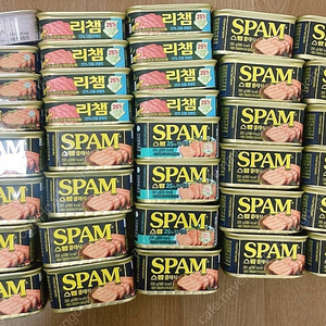 통조림햄 스팸, 스팸라이트, 리챔, 우리팜 델리 등