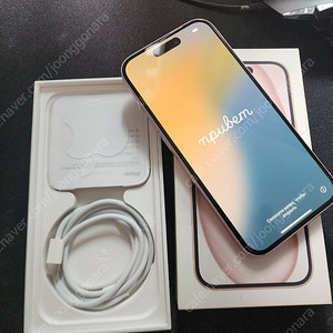 아이폰15 핑크 256GB 팝니다
