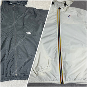 110 노스페이스 블랙 미드로고 바람막이 까웨 K-WAY XL 르브레 3.0 클라우드 바람막이 자켓