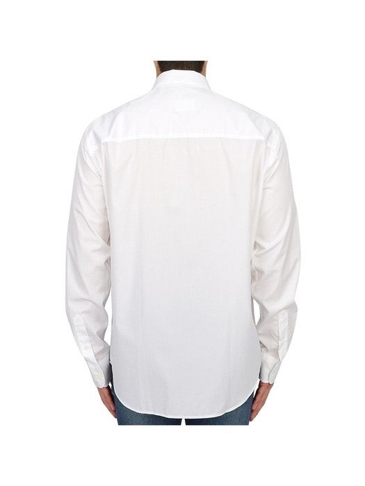 아미 하트 백 로고 코튼 포플린 셔츠 (S) 이미지