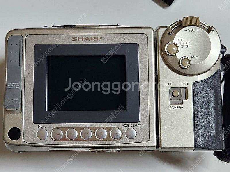 캠코더(8mm) 샤프 VL-E630 + USB 외장 캡...--1