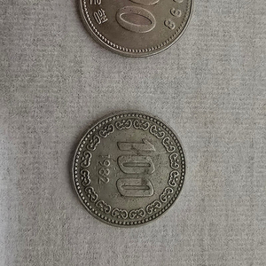 100원 동전