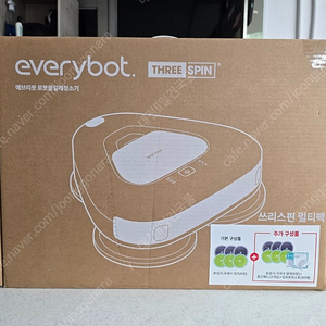 에브리봇 쓰리스핀플러스 물걸레로봇청소기 TS-350 멀티팩 택포