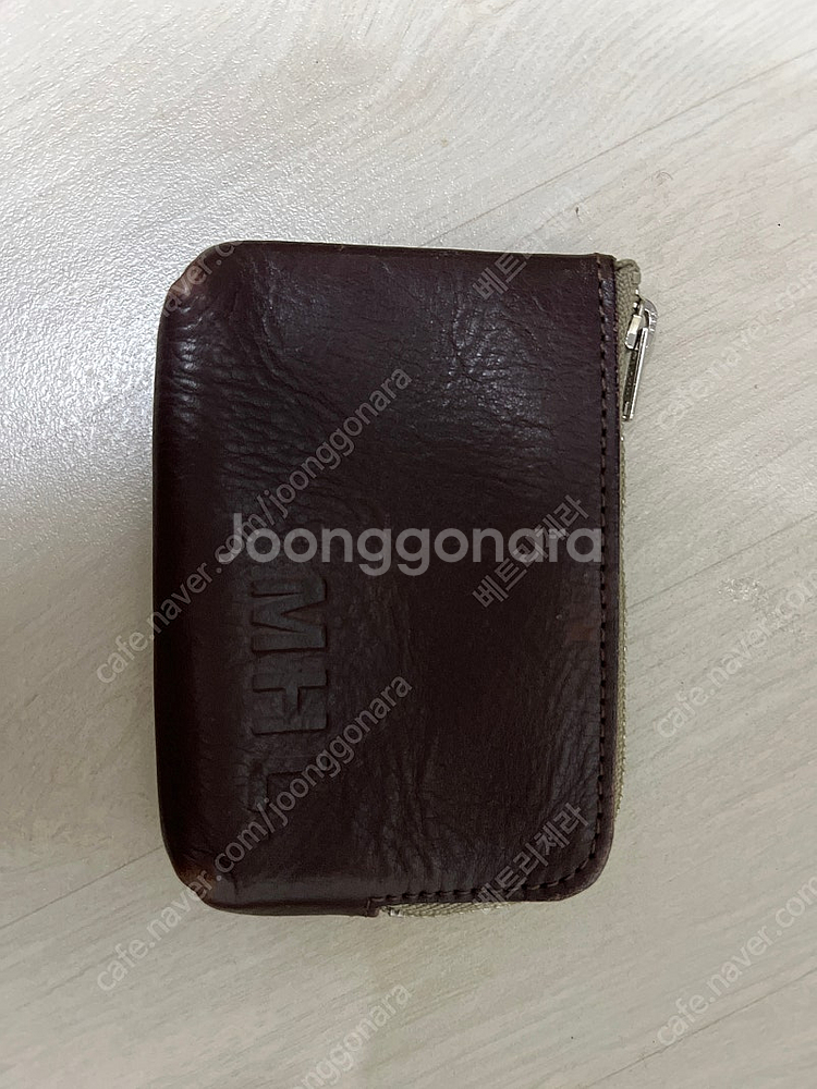 MHL 브라운 가죽 동전 지갑 (마가렛호웰)--0