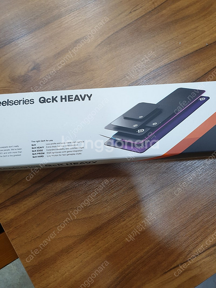 미개봉 스틸시리즈 QcK HEAVY 마우스패드 라지 팜--0