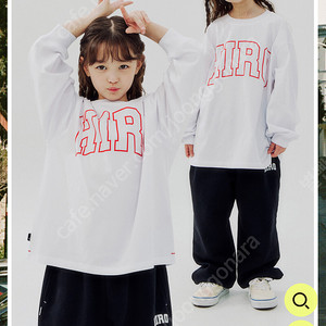 히로 블랭크 롱슬리브 티셔츠 170 화이트