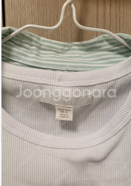 ZARA 자라 키즈 옥스퍼드 셔츠 & 리브드 티셔츠 세...--2