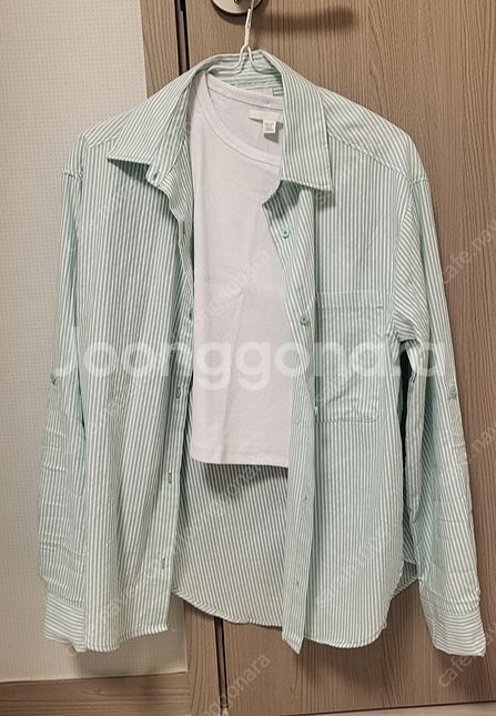 ZARA 자라 키즈 옥스퍼드 셔츠 & 리브드 티셔츠 세...--3