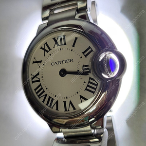 까르띠에 발롱블루 28mm 시계 33mm 교환 가능