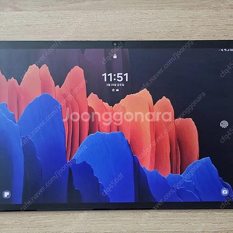 갤럭시탭s7플러스 LTE 256GB + 하드북커버케이스--0