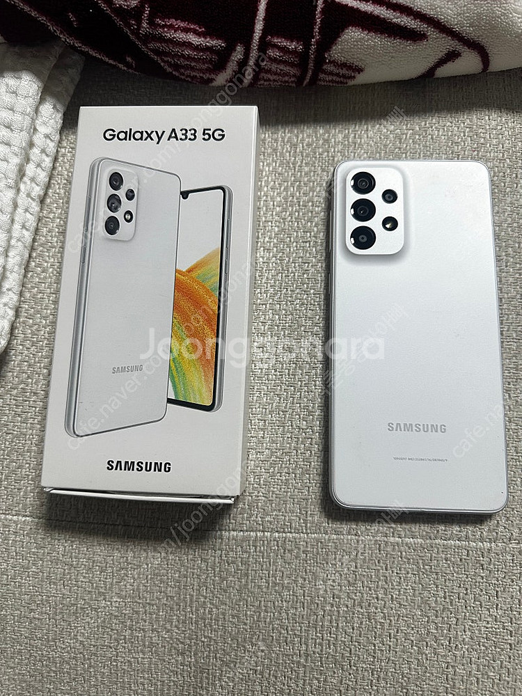 갤럭시 A33 5G 어썸 화이트--2