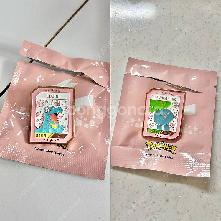 포켓몬 뱃지 리아코, 뚜벅초--0