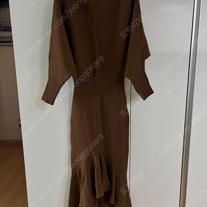 [미사용]여성 언발란스 니트 원피스