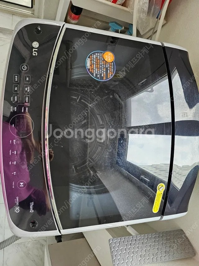 엘지 통돌이 세탁기 T19DX8 23년9월제조--2
