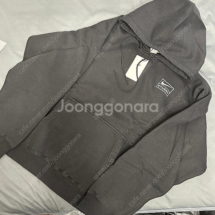 나이키 스투시 NRG RA 워시드 풀오버 후드 블랙 L...--0